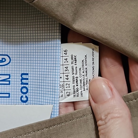 Max Mara Calia belted dress, Khaki, size 12 - Picture 7 of 7